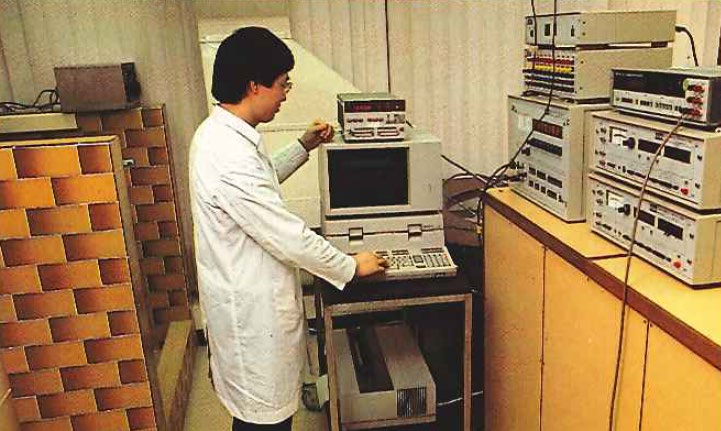 SCL Temperature Laboratory in the 1980s