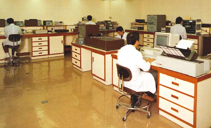 Direct Current Laboratory of SCL in the 1980s