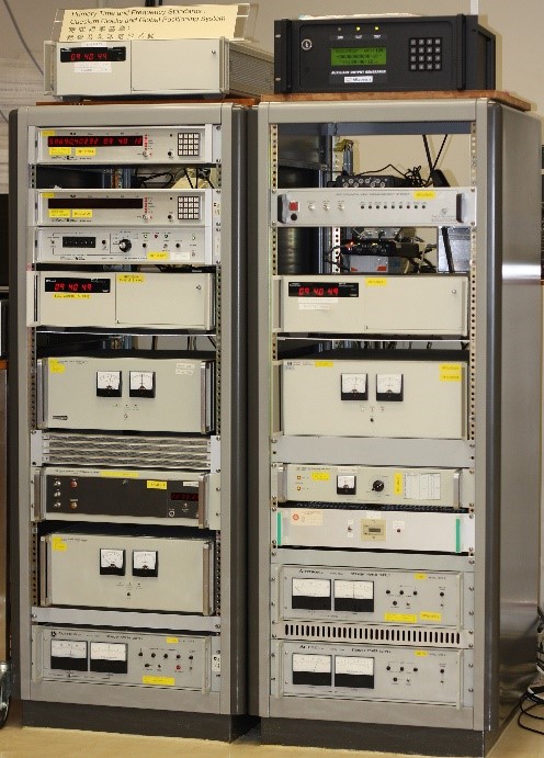 Figure 1. SCL’s caesium atomic clock